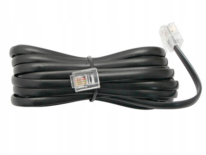 

Kabel przewód telefoniczny RJ11 6P4C 5m