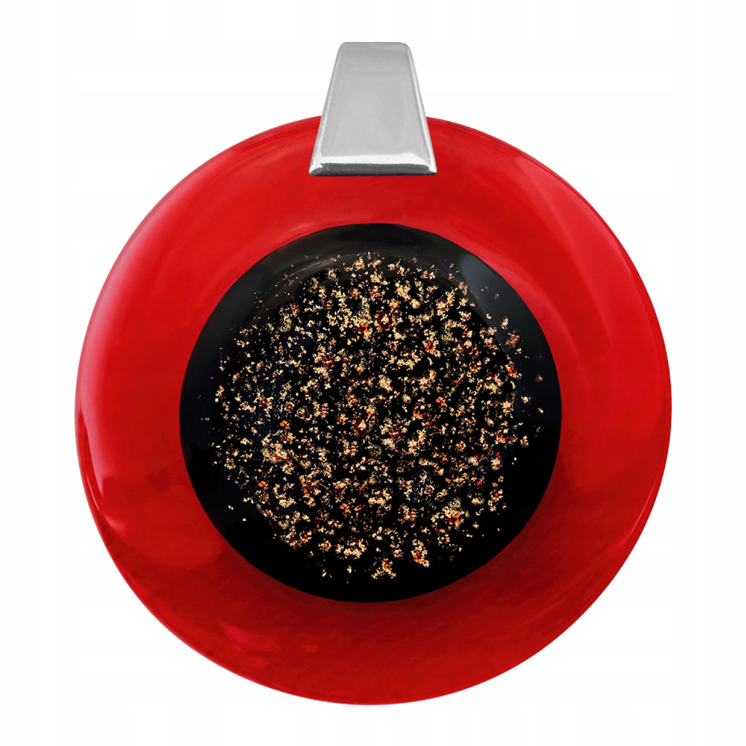 Dámský přívěsek Harf červené sklo murano kolečko