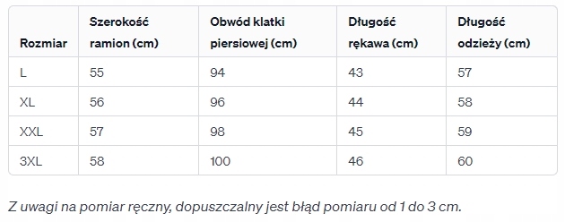Klasyczna JEANSOWA PARKA KURTKA KATANA Z KAPTUREM DAMSKA XXL Rękaw długi rękaw