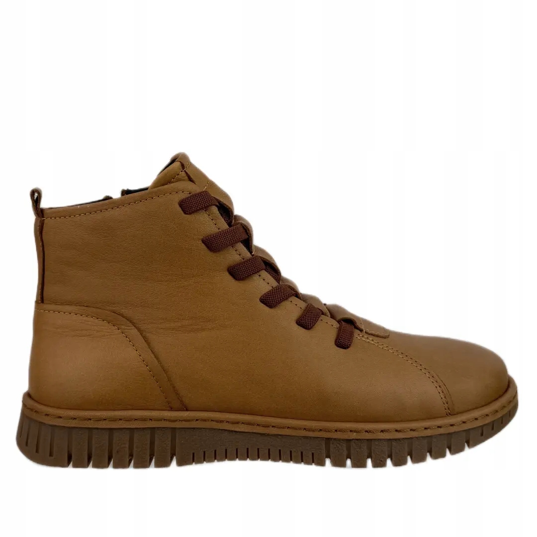 Dámské kotníkové boty Boccato 068.23662S taba Velikost 36, Hnědá