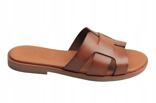 Nazouváky Hee Shoes 26320 vel.41 Hnědé Španělské Měkké kožené