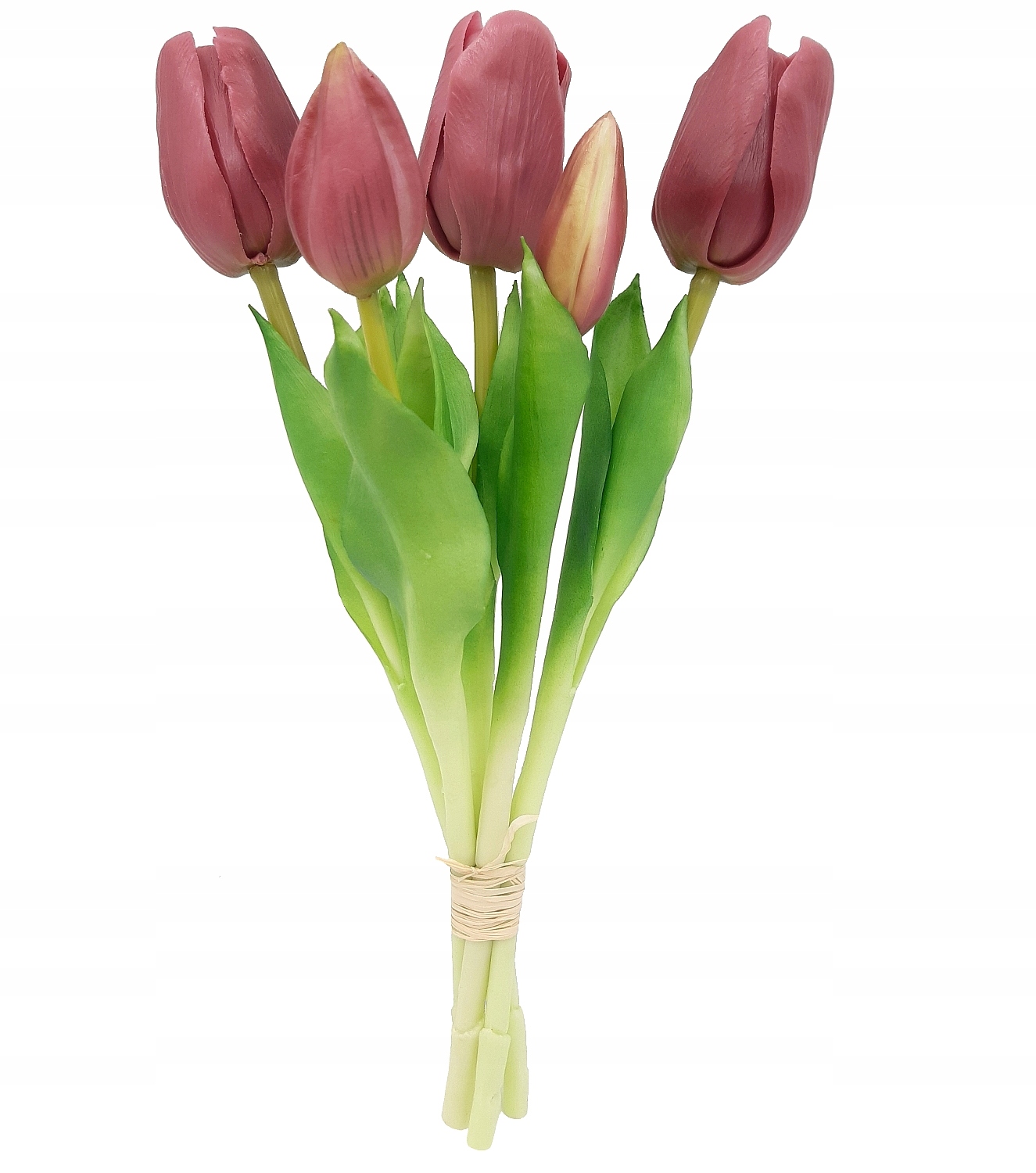 

Tulipan sztuczny Tulipany Bukiet 5 sztuk Fioletowy