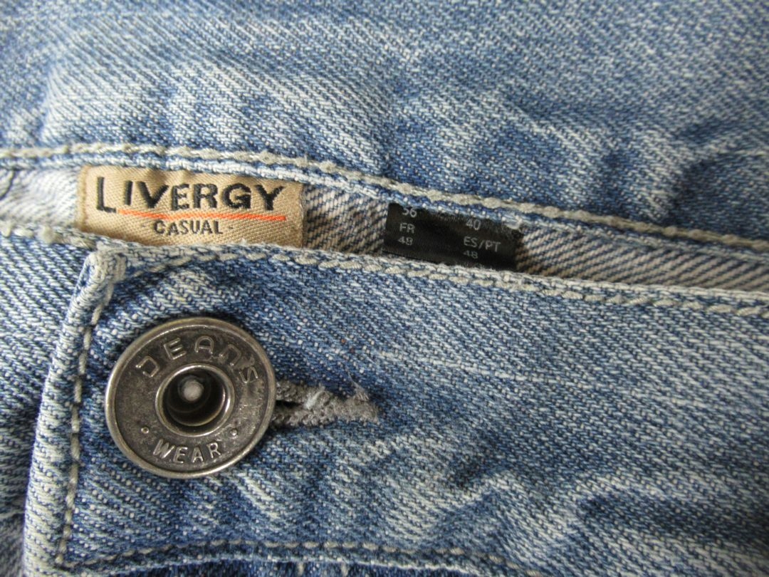 LIVERGY ___ WASH JEANS SPODNIE __ 40/34 Rozmiar 40/34