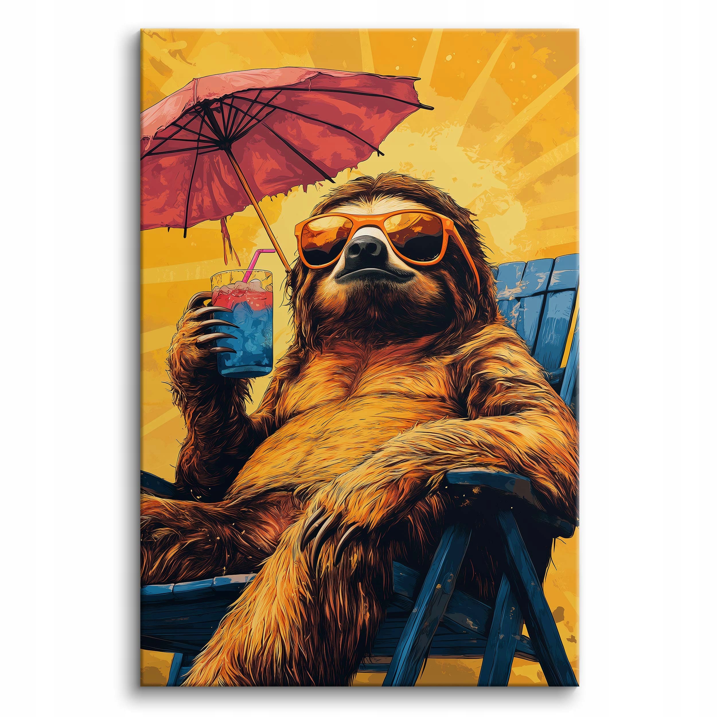 Śmieszny Obraz na ścianę do salonu sypialni pokoju nastolatka 60x90