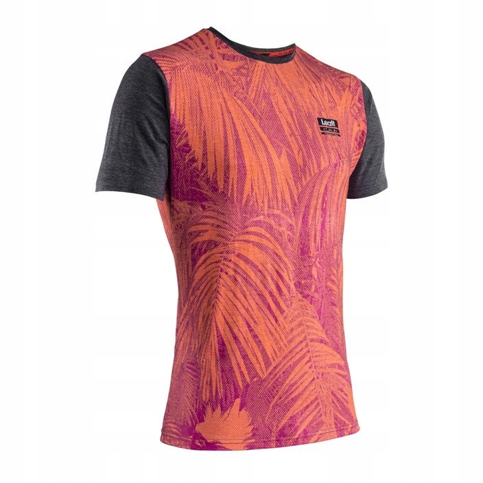 Tričko Leatt Premium Jungle bordové oranžové Darčeky