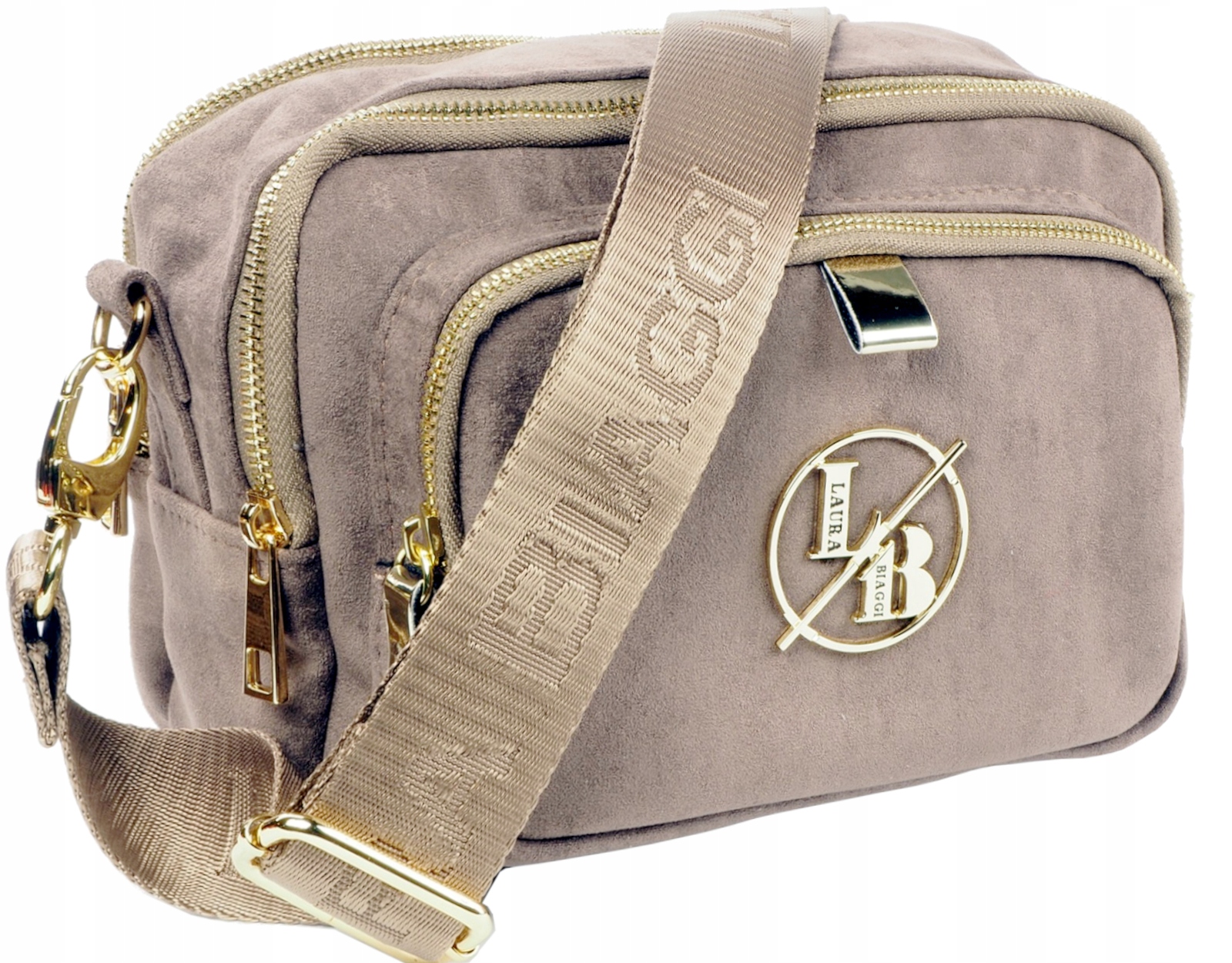 Laura Biaggi Damska Torebka Saszetka Pojemna Modna Listonoszka