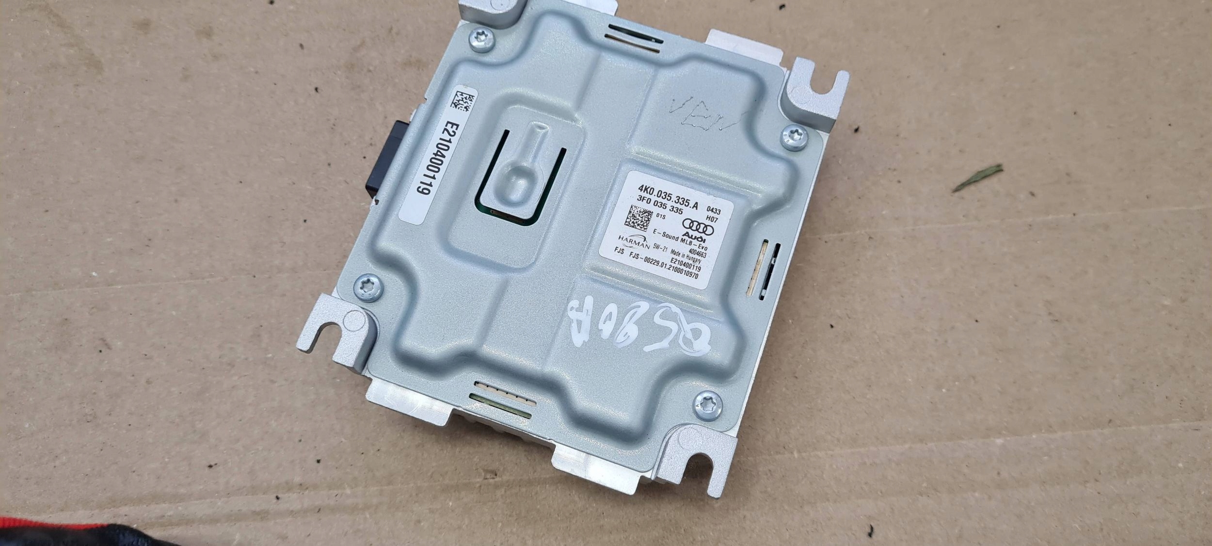Q5 80A LIFT module control unit DZWIEKU HARMAN 4K0035335A A6 C8 A7 C8 4K