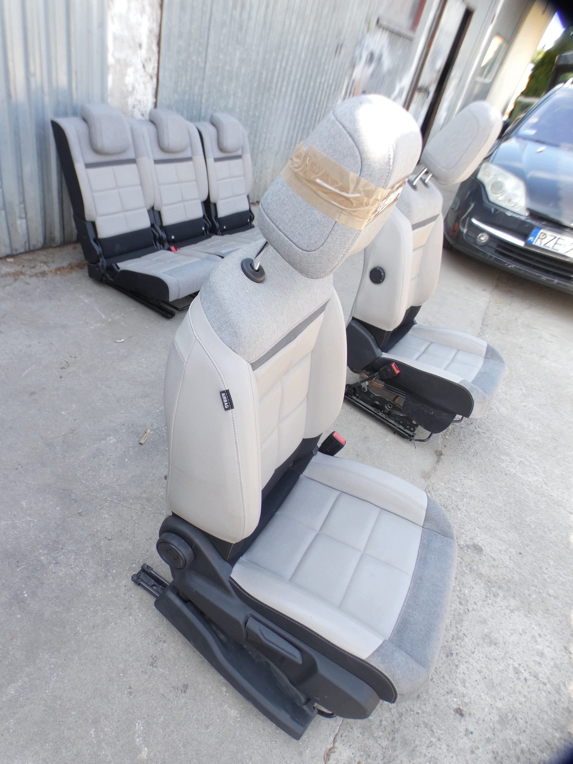 CITROEN C5 AIRCROSS sitz sitze KOMPLET verkleidung