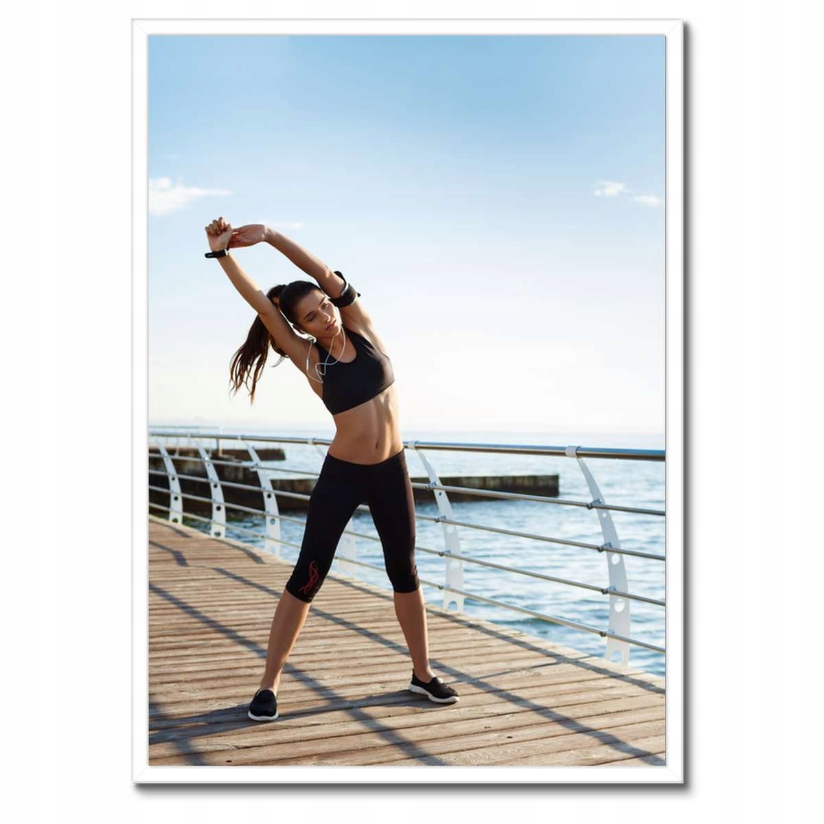 Plakáty v rámu 50x70 Přímořské vygibasy Yoga