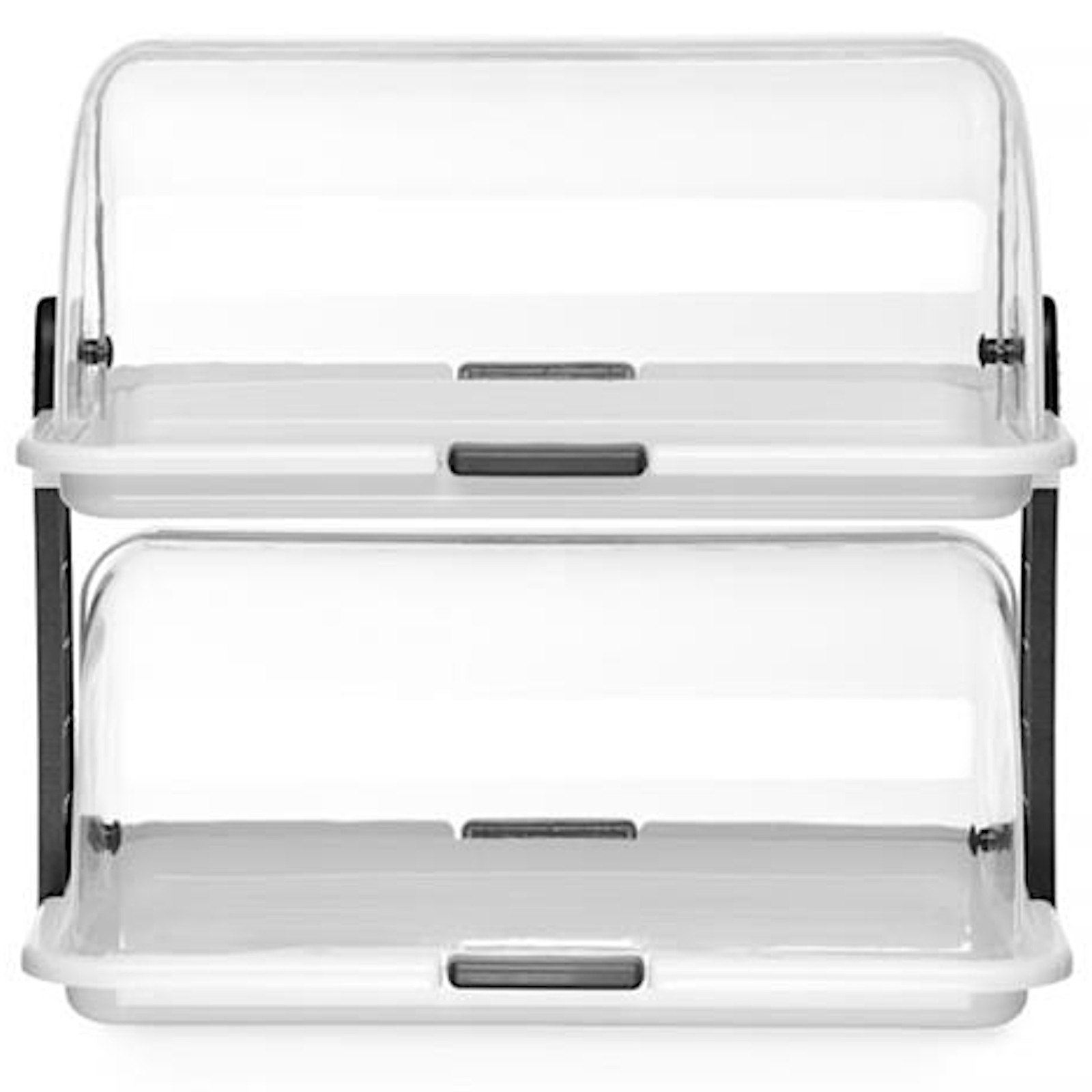 Bufetová Výstavní Vitrína S Víkem Typu Rolltop, Dvojitá Na Dort