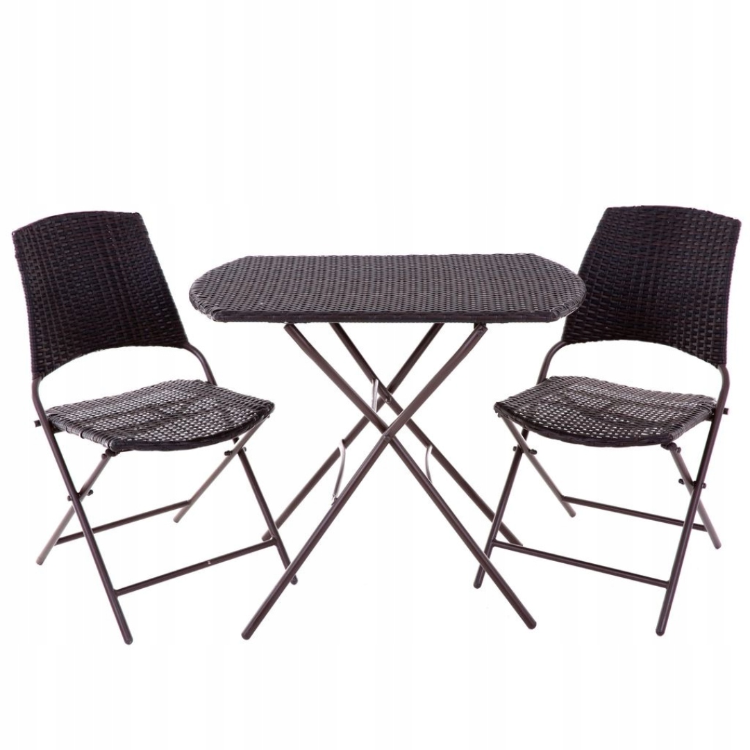 Sada záhradného nábytku Austin stolík stoličky 3 ks technorattan Dajar