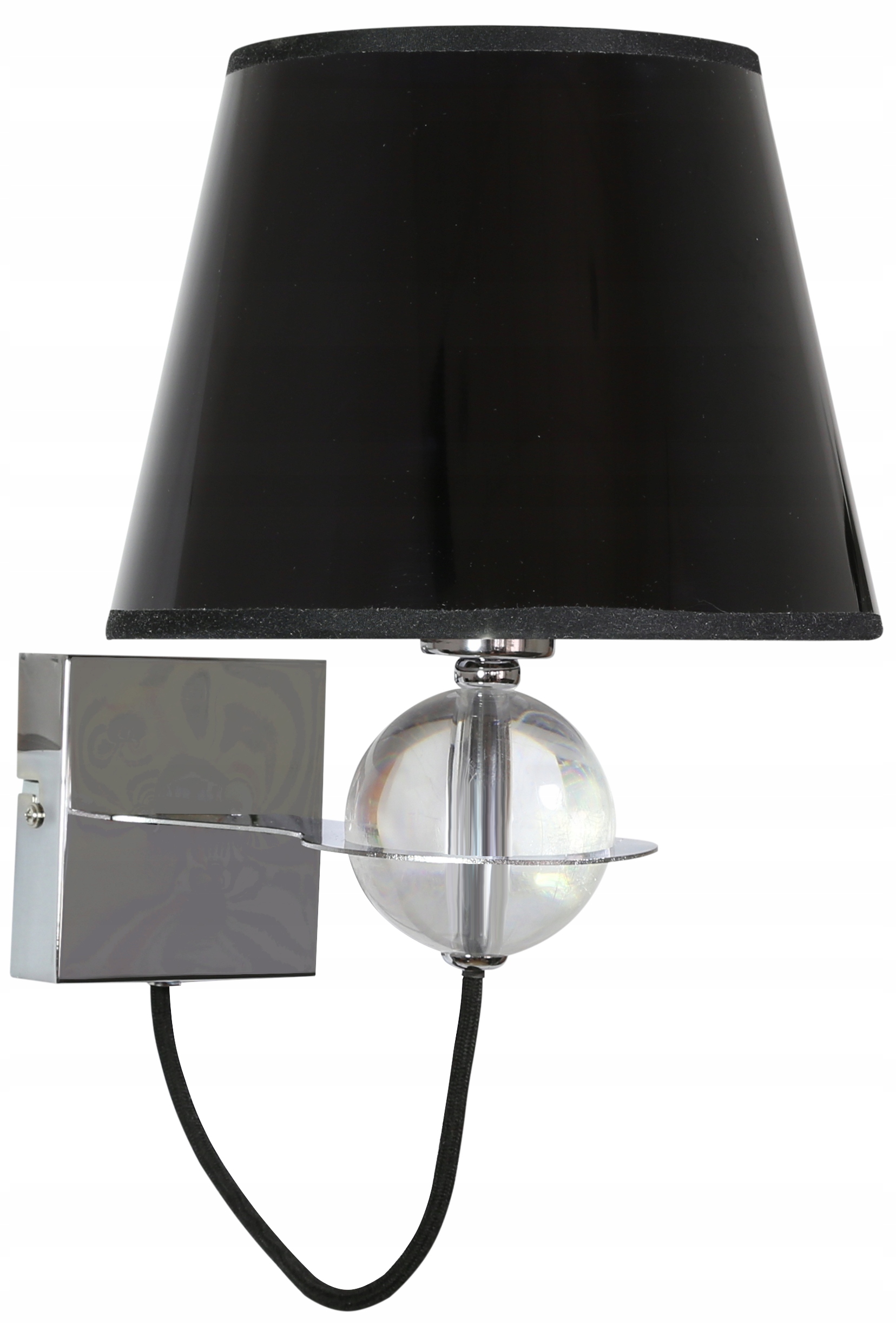 Nástěnné svítidlo Candellux černé, žluté E14 40 W