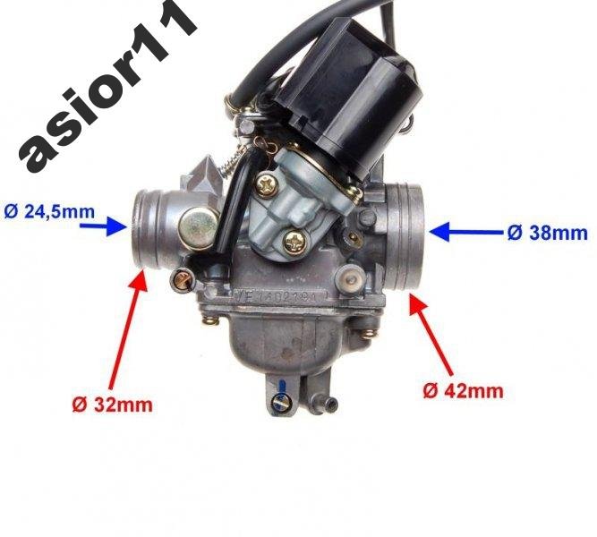 039485 - CARBURETOR QUAD ATV 150 200 АВТОМАТИЧЕСКИЙ GY6 НОВЫЙ