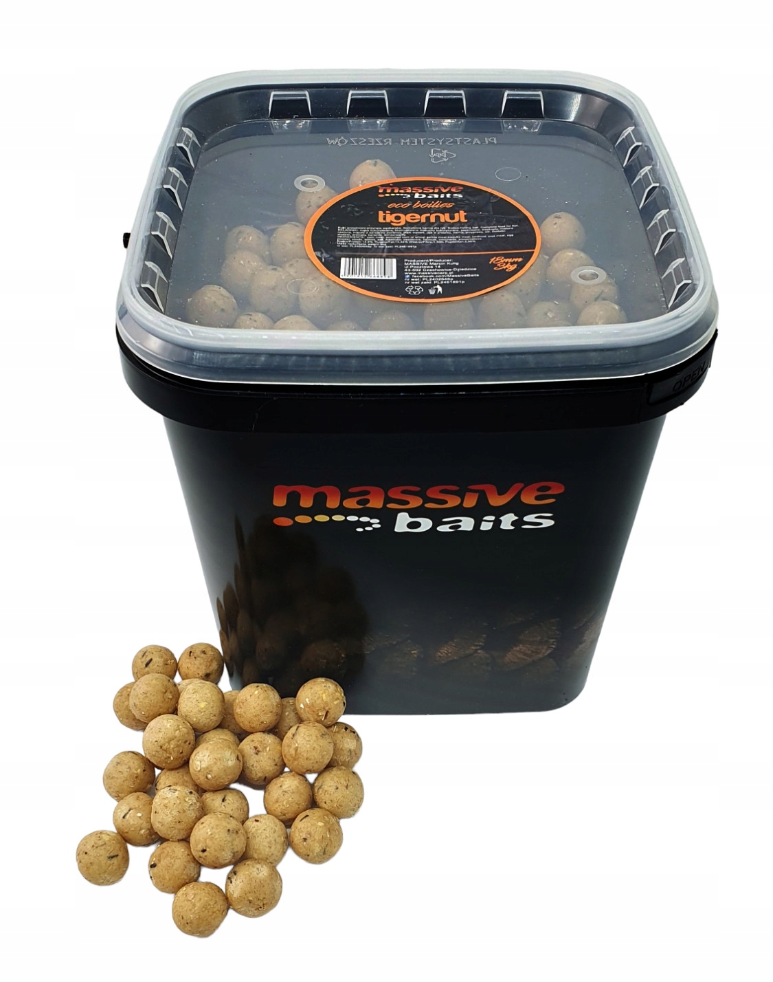 Massive Baits Eco 18mm 3kg Tigernut Kulki Proteinowe