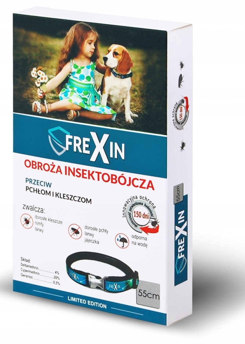 

Frexin Obroża Na Pchły i Kleszcze 55cm 150dni