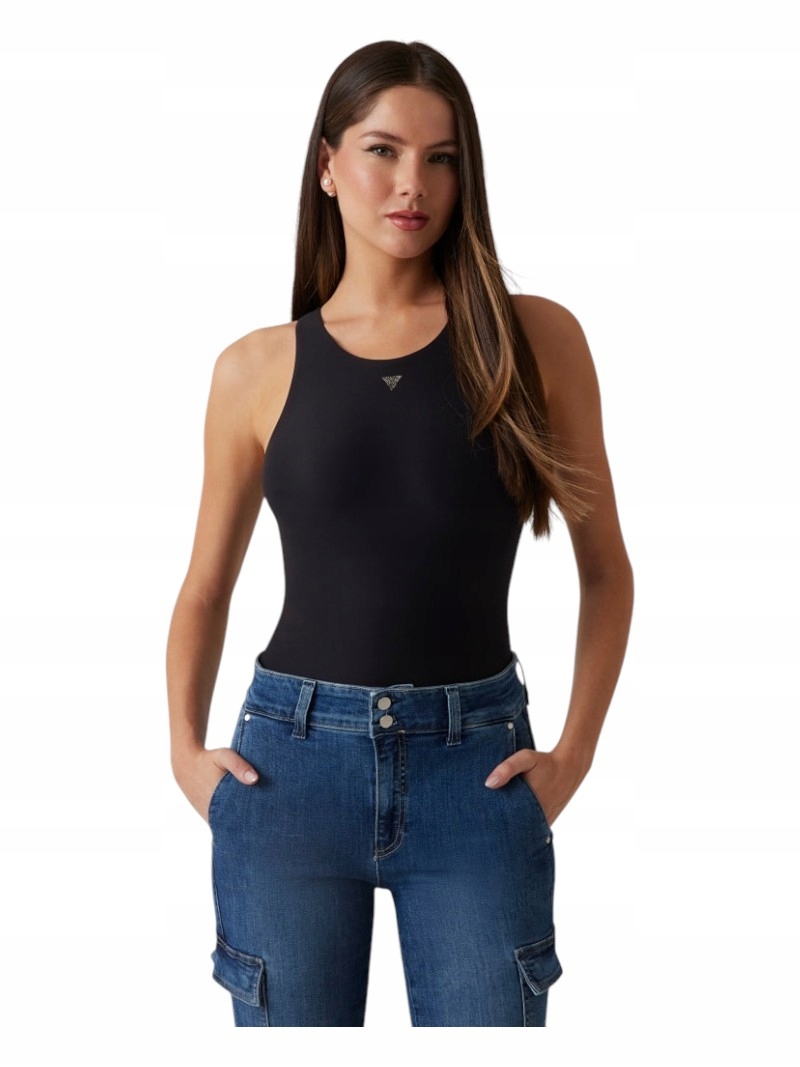 Guess Dámské Body Sl Cn Body Černé vel. S