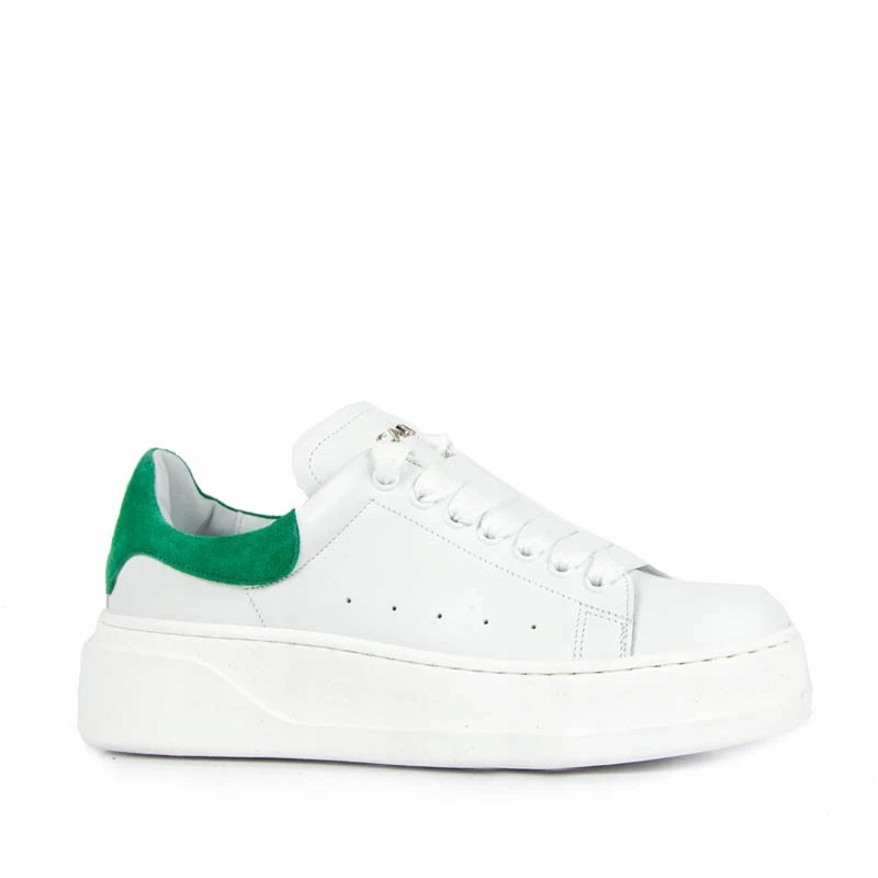 Carinii B8304 Adidasy Tenisky Kůže Bílé 38