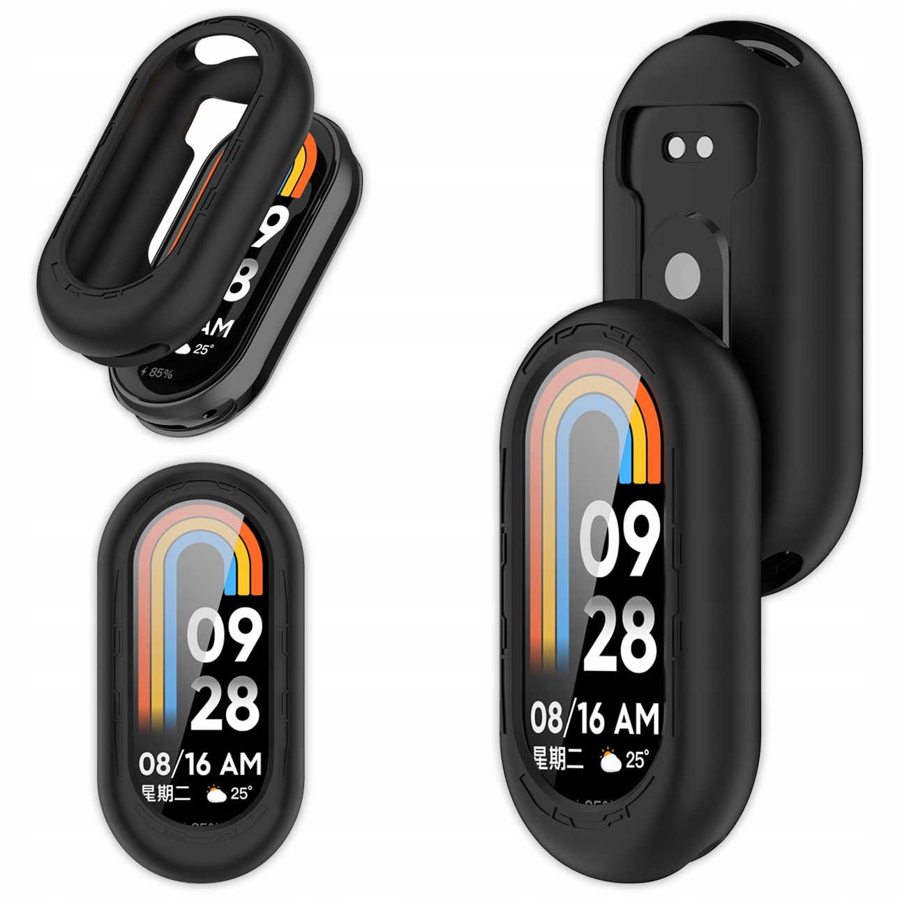 Etui silikonowe Vanfone do Xiaomi Mi Band 8, case, obudowa