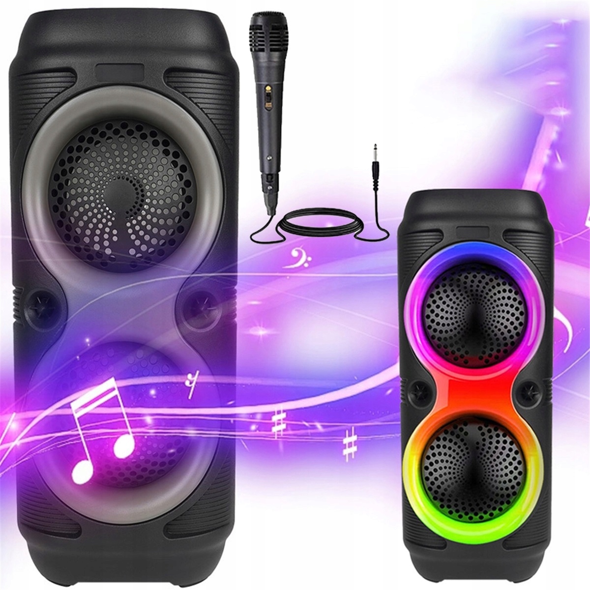 Bezdrátový Bluetooth Stereo Reproduktor, Subwoofer, Reproduktor 10 W