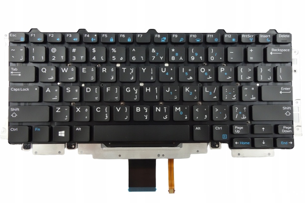 Orig Klávesnice Dell E7270 XTFW1 7JV2C Nsk-lyabc