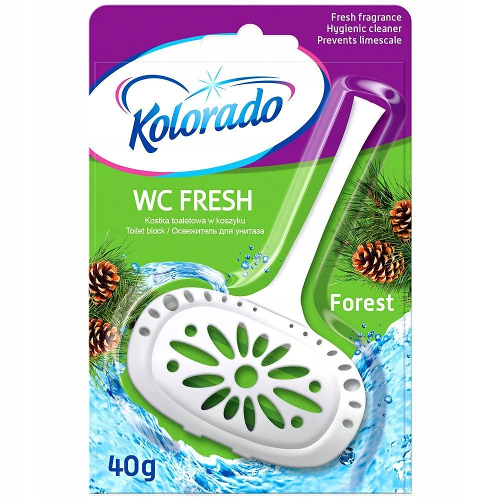

Kostka toaletowa Kolorado Wc Fresh Forest 40g
