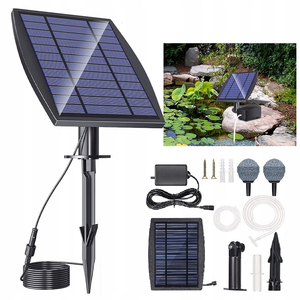 Solární Čerpadlo Do Jezírka Solární Čerpadlo Provzdušňovač 6V 2.5W