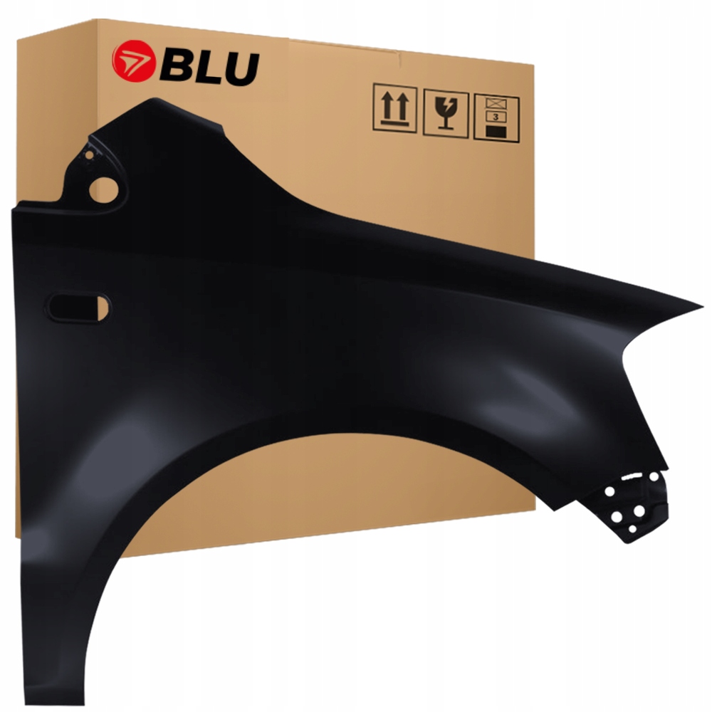 Blu Blatník Vw Fox LC9Z pravý černý 05-11 přední
