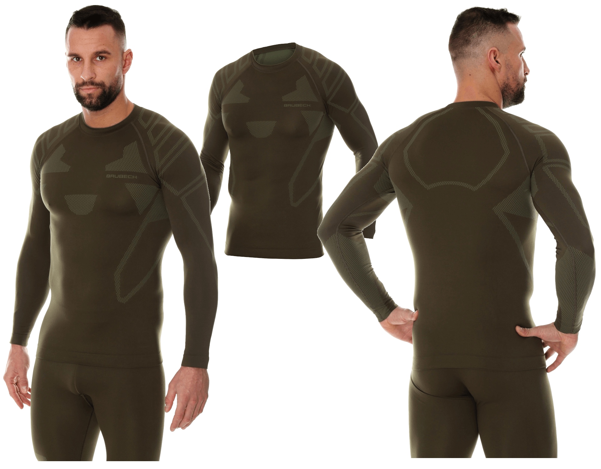 

Bluza Męska Brubeck Ranger Protect LS14210 r.XL