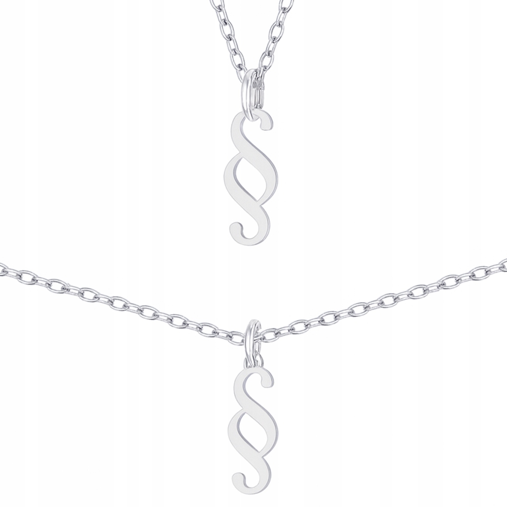 Paragraf Stříbrný komplet šperků Rolo oval Stříbro 925 Dárek právníka