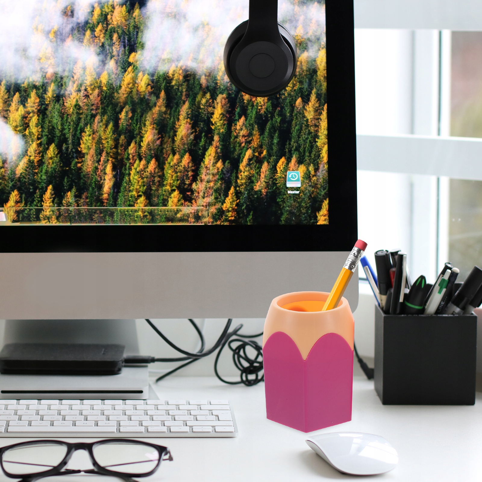 ORGANIZATOR NA DŁUGOPISY DUŻA POJEMNOŚĆ STYLOWY PROJEKT Kod producenta Emulitivt