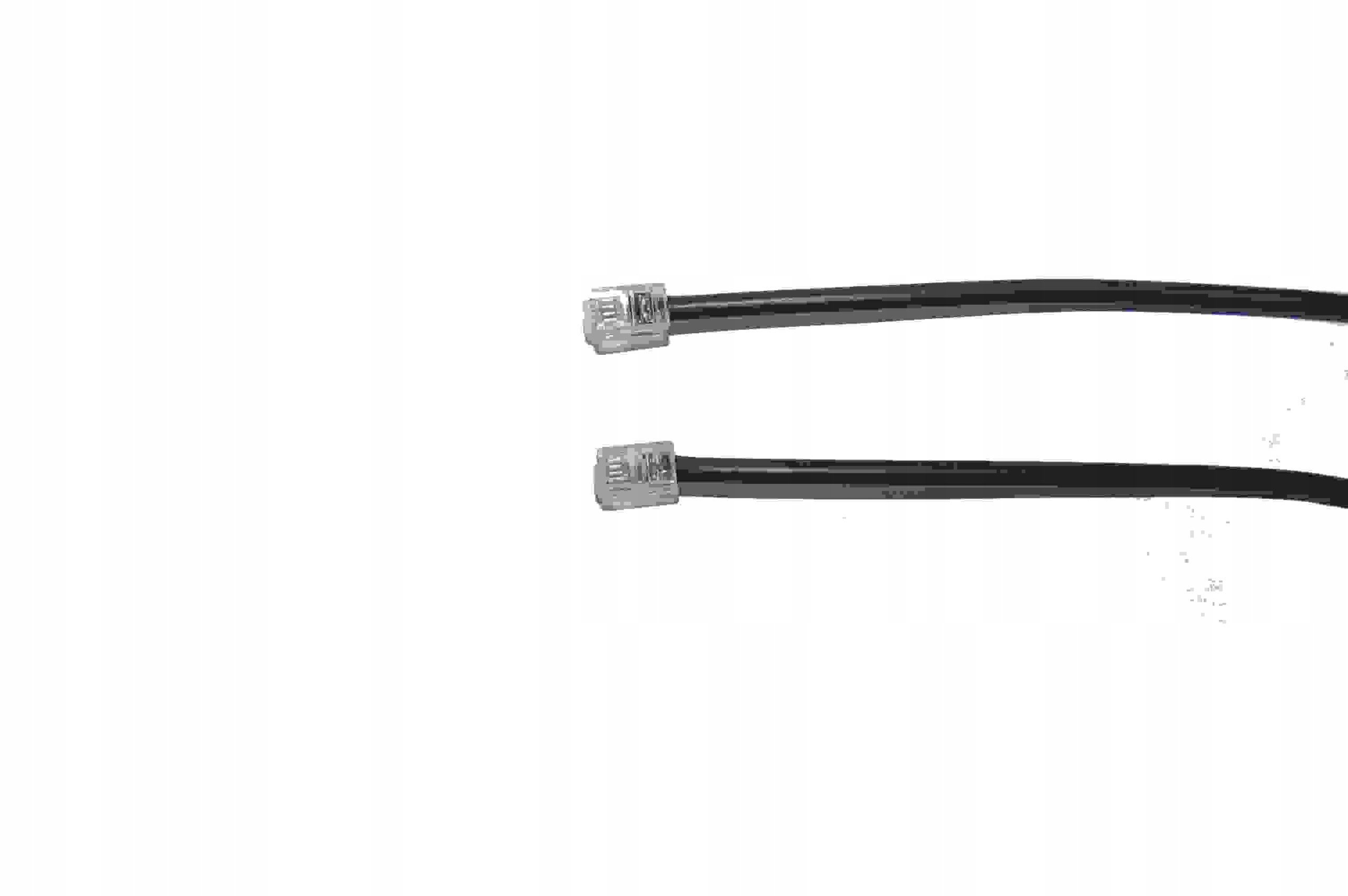 Kabel 2 wtyki 4p4c (RJ9) w ekranie c.1,5m