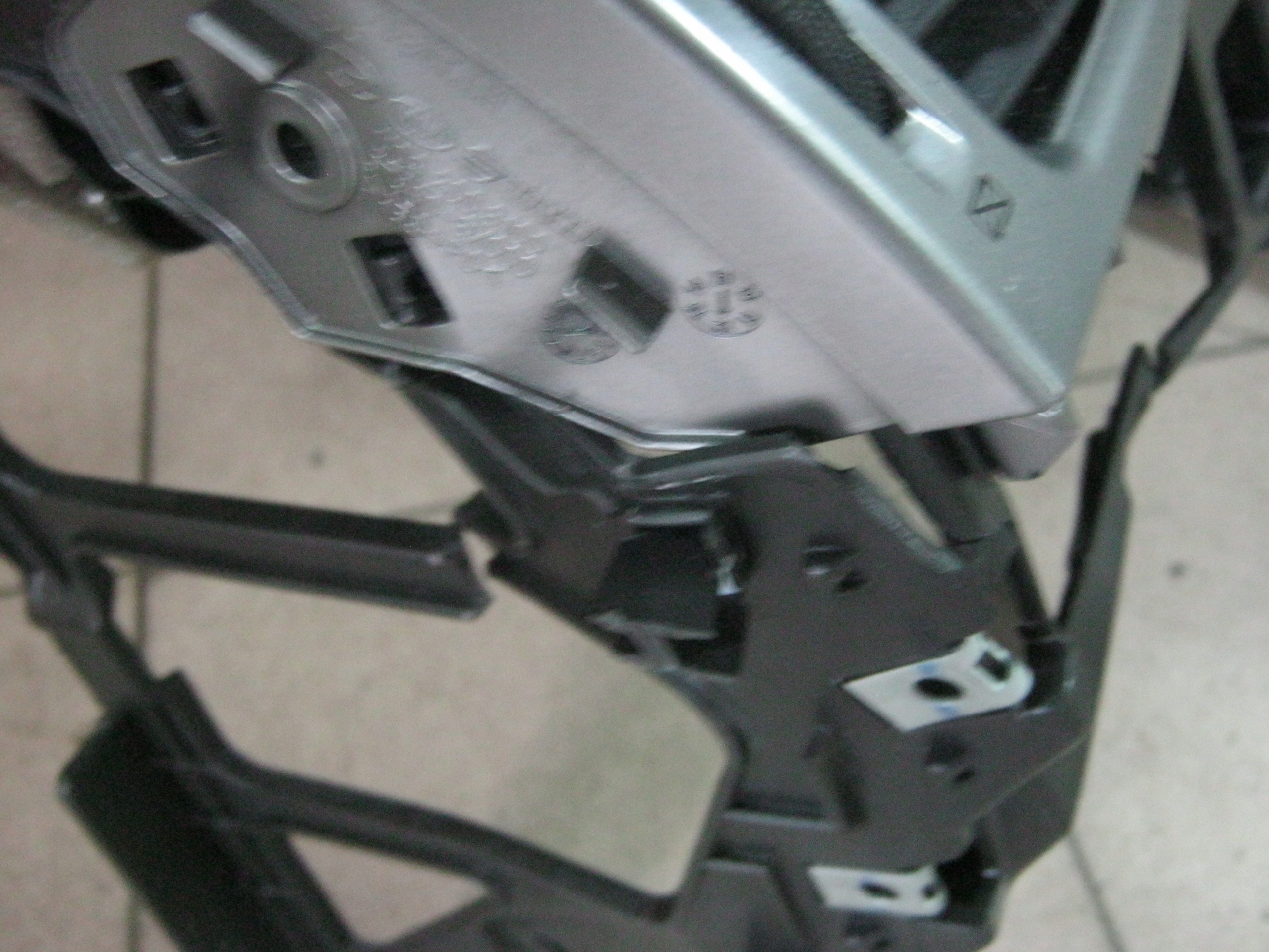 dashboard console airbag Hyundai Elantra V 11-16