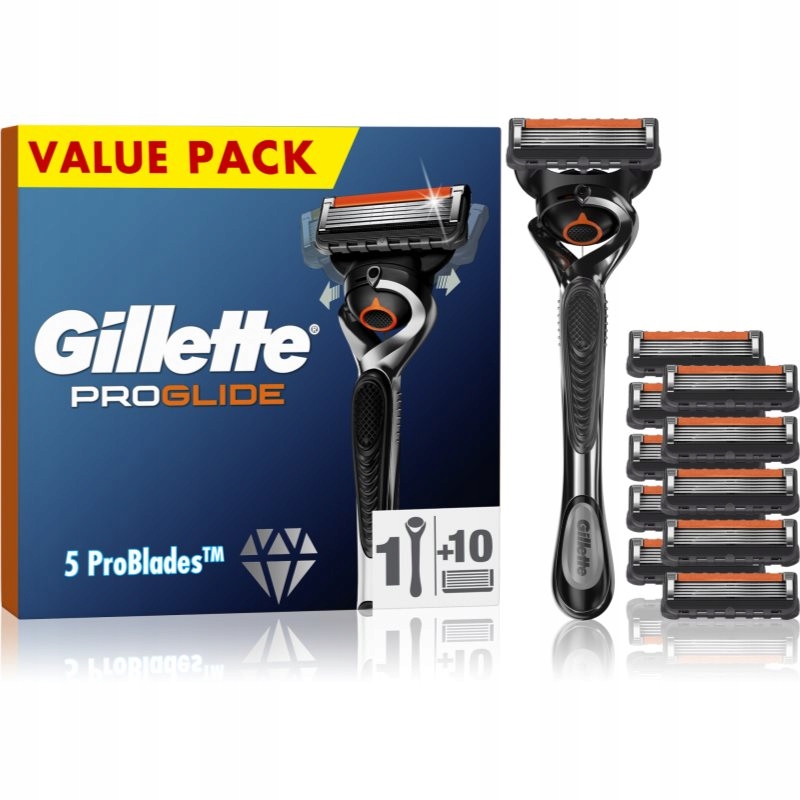 Gillette ProGlide holicí strojek náhradní břity 10 ks