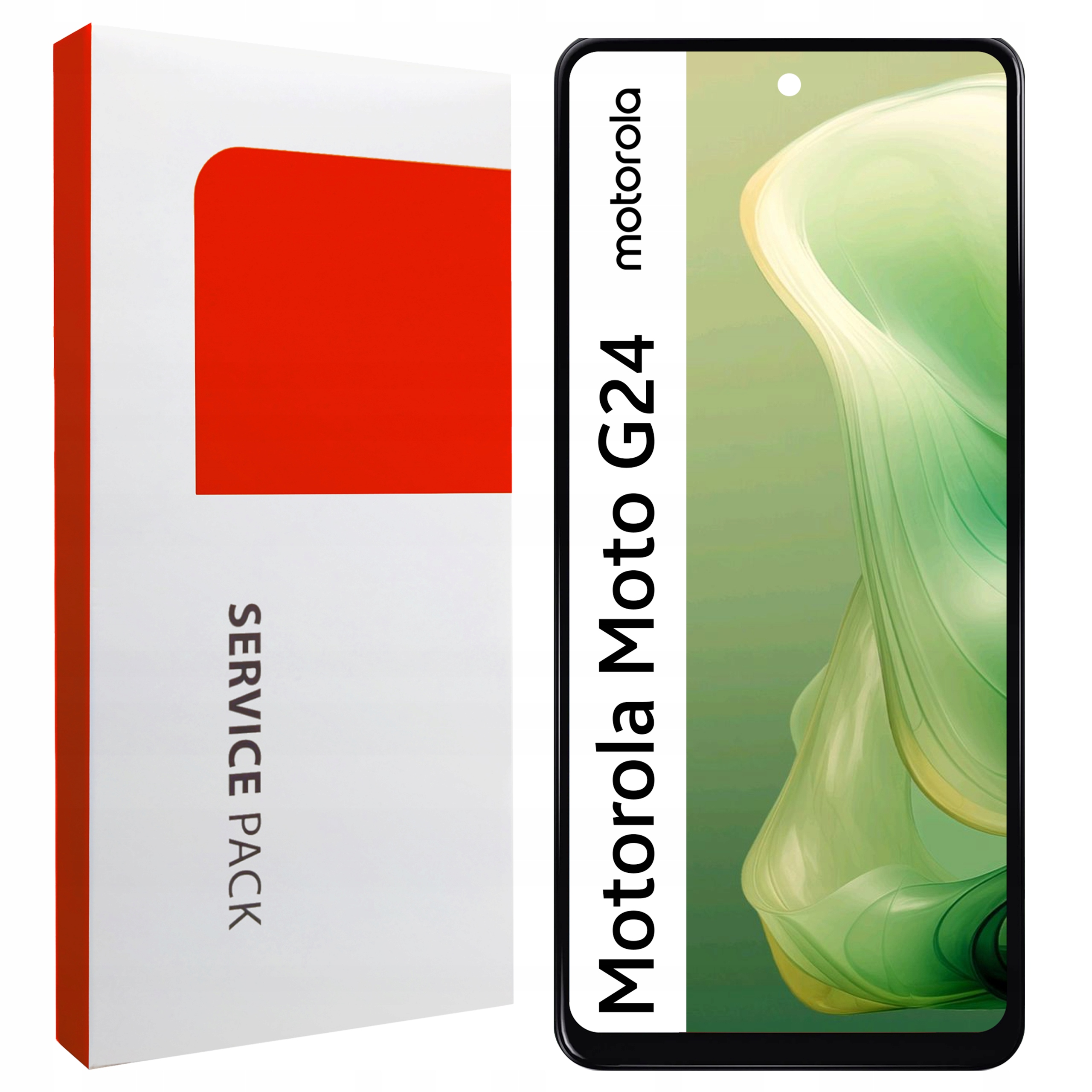 Originální Zila pro Motorola Moto G24 LCD Displej Digitizer Dotyk Rámeček