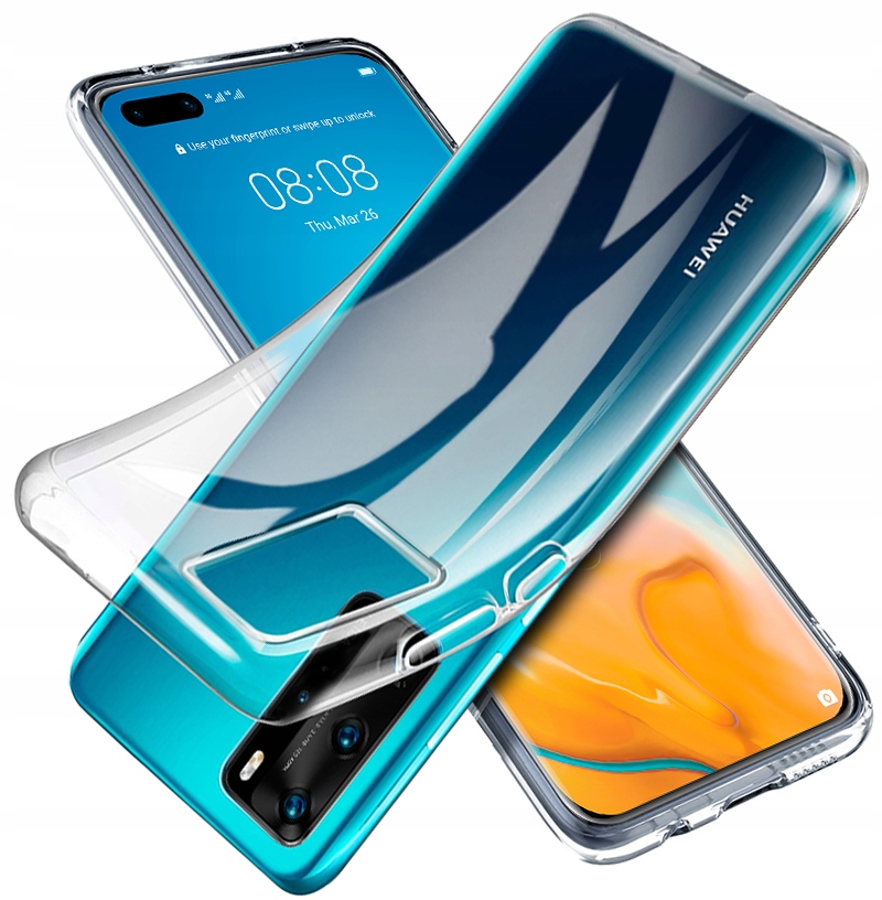 

Etui Przeźroczyste Clear Case do Huawei P40 Pro