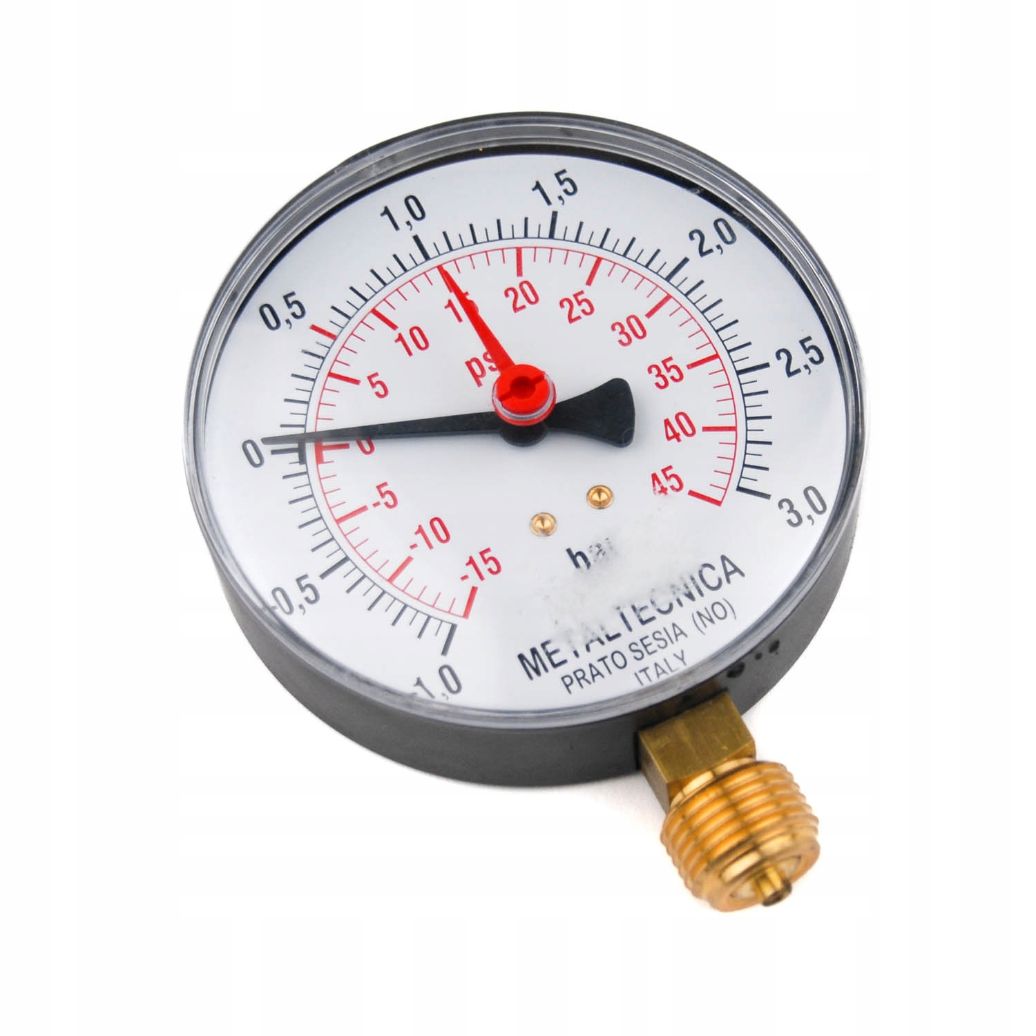 Manometr prozniowy bez gliceryny 1 3 bar