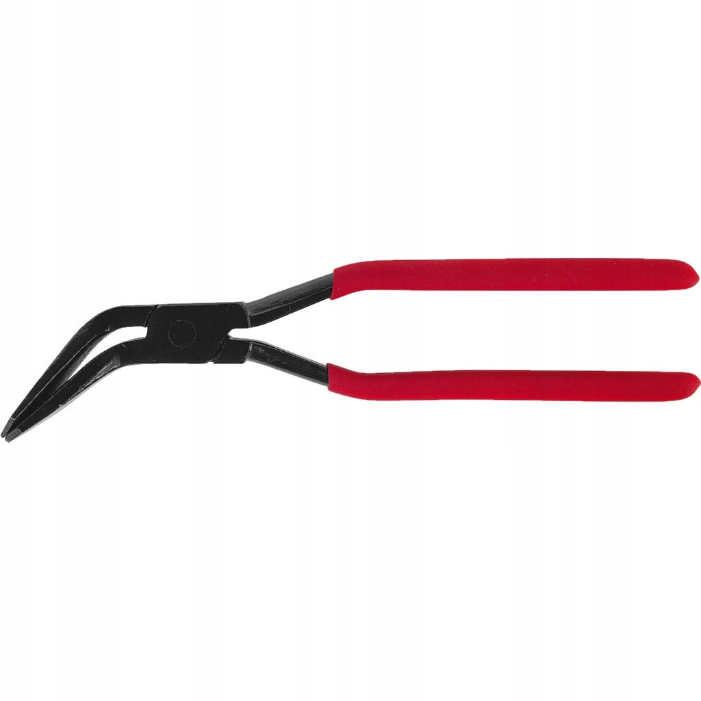 Klempířské kleště s čelistmi pod úhlem 45°
