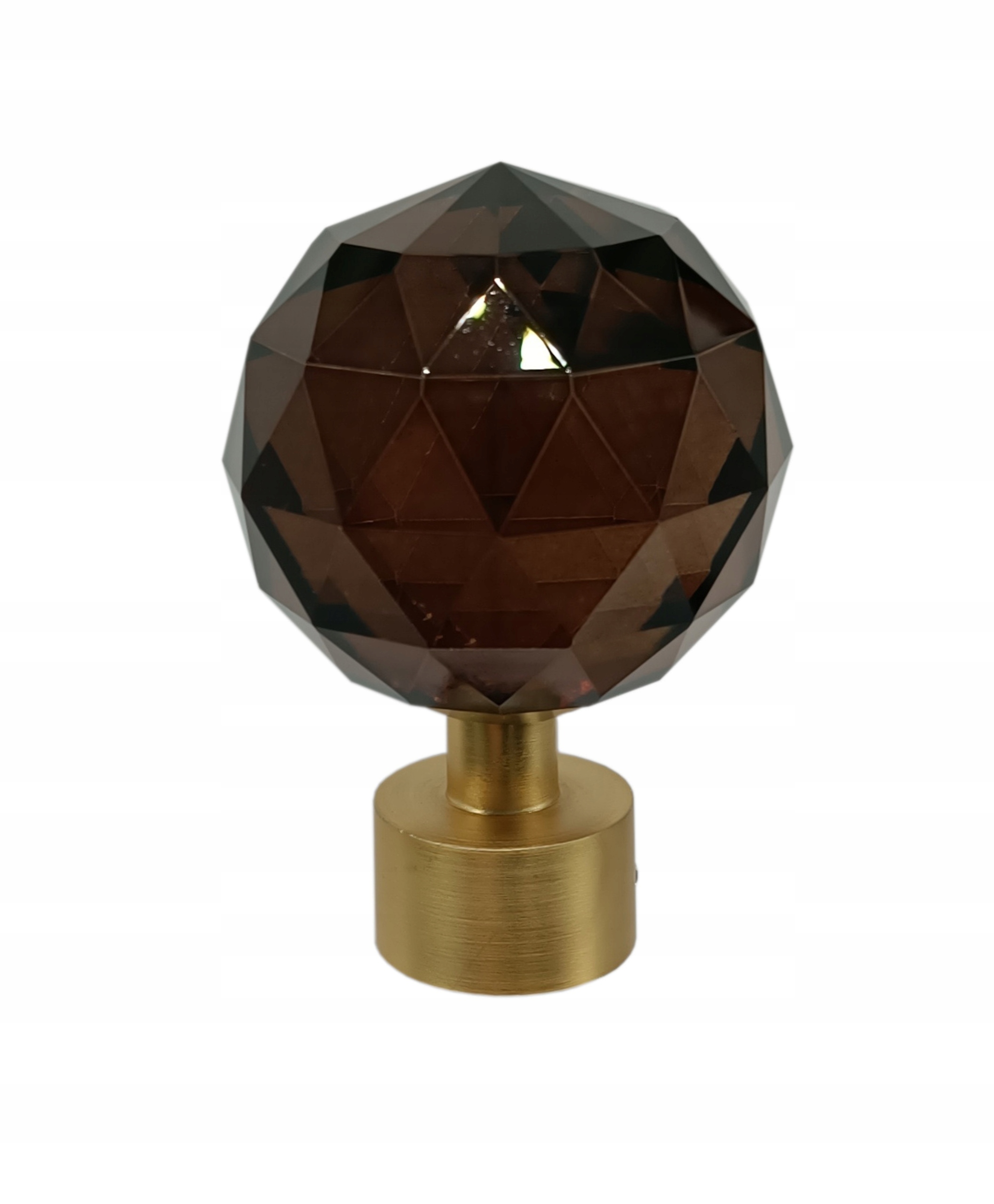 KARNISZ SUFIT 19+19 ZŁOTO MAT 320cm Crystal Brown Rodzaj karnisza podwójny