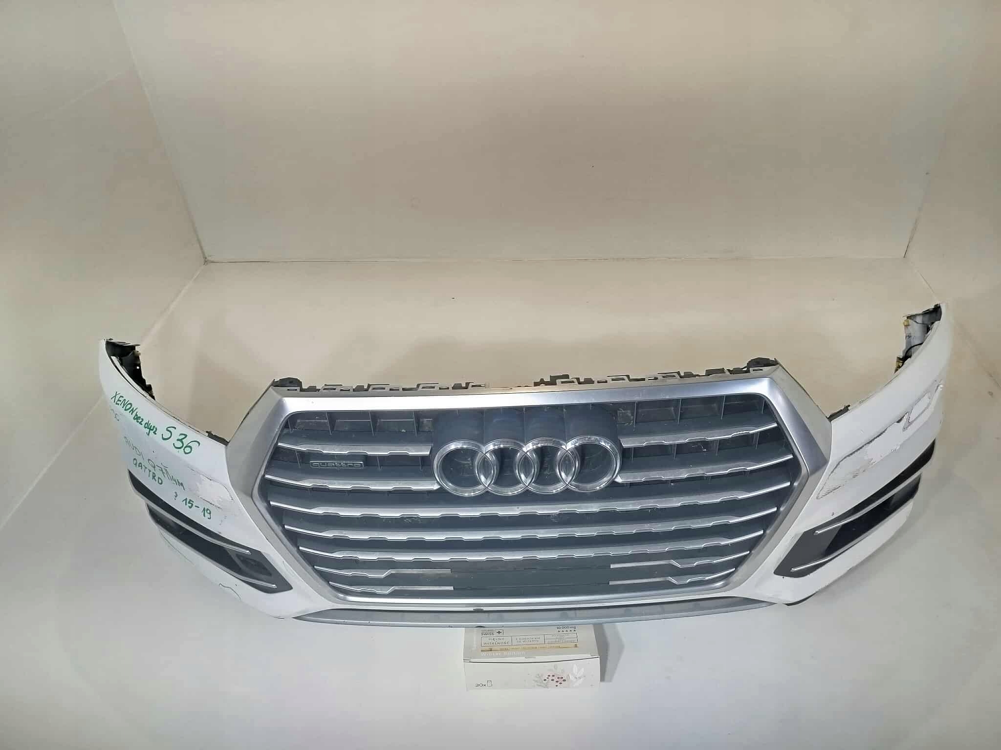 ZDERZAK PRZEDNI PRZÓD GRILL AUDI Q7 II 15-19 SPRYSKI PDC Producent części Audi OE