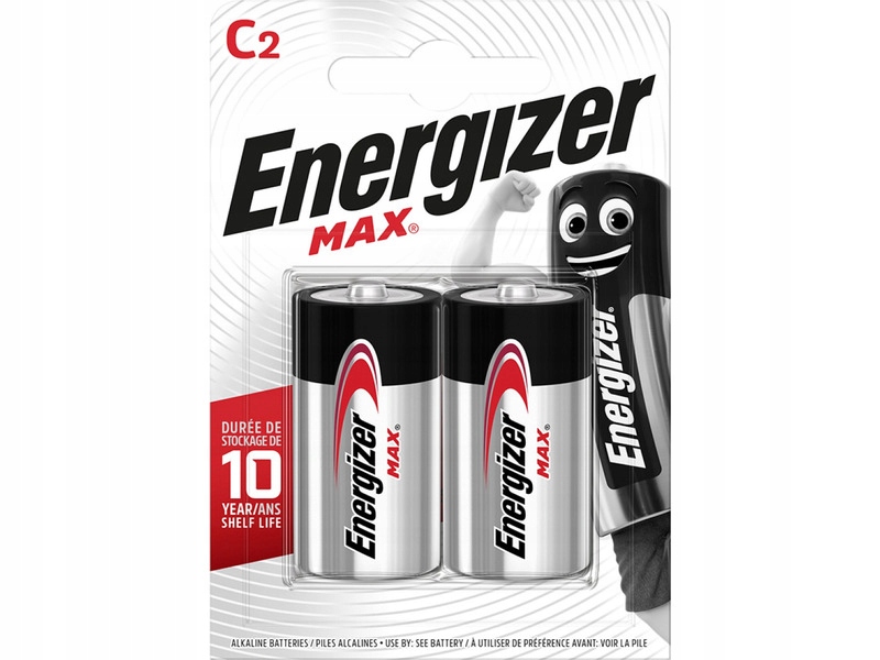 

Baterie C LR14 Energizer Max (2 szt.)