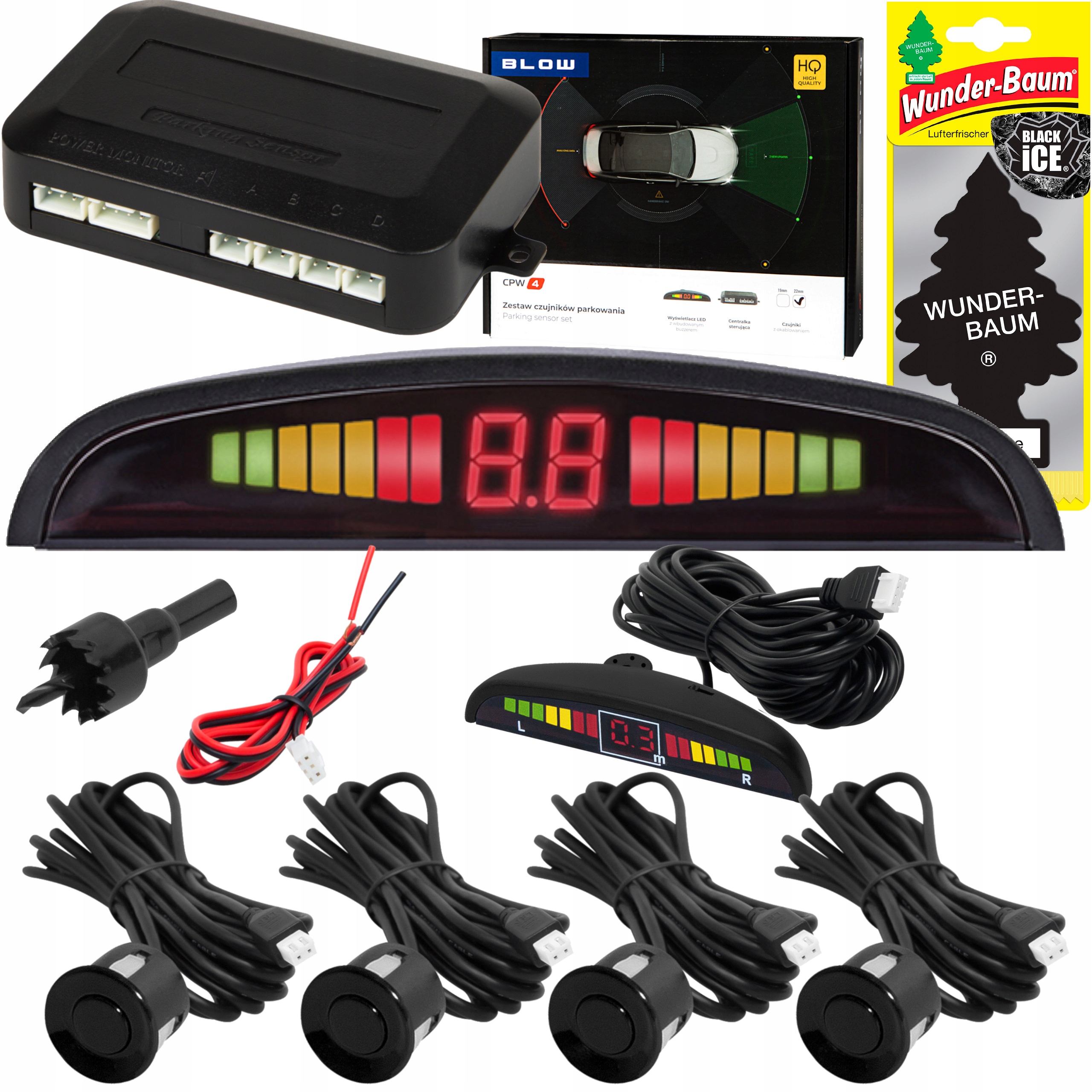 Датчик паркування заднього ходу 22 мм