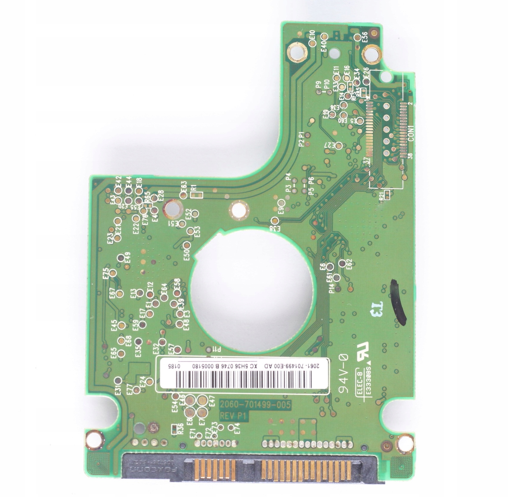 PŁYTKA PCB 2060-701499-005 REV P1 DO WD2500BEVT