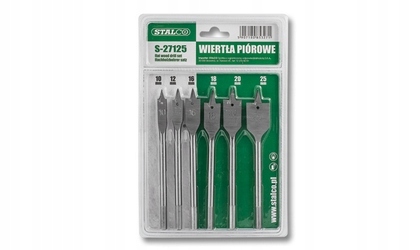 

Stalco Wiertła piórowe do drewna Komplet 6szt