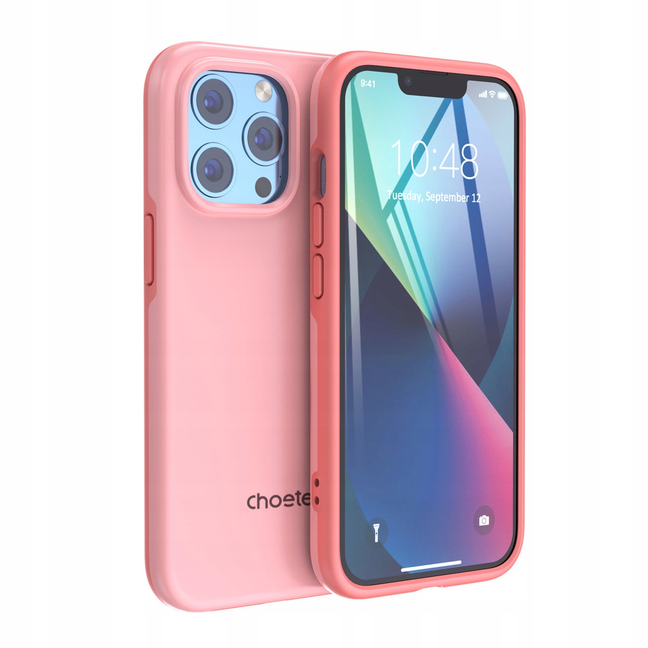 Etui do iPhone 13 Pro Mfm Antidrop case różowy