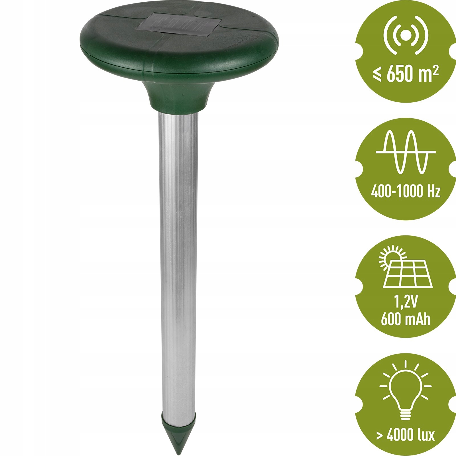 

Solarny Odstraszacz Kretów Na Kreta 730703 Browin