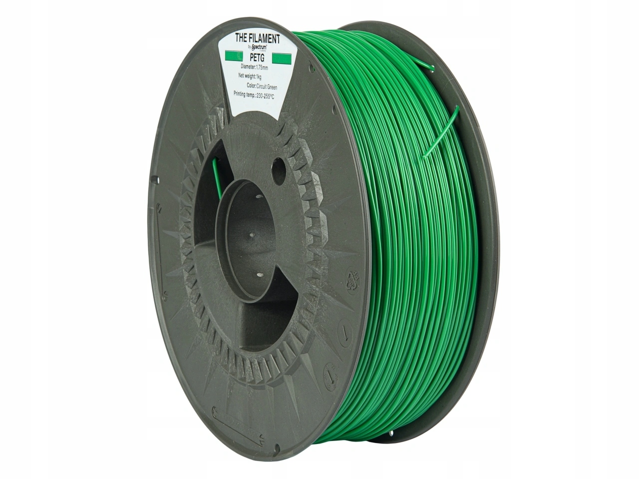 The Filament by Spectrum PETG 1kg 1,75mm Zielony Circut Green