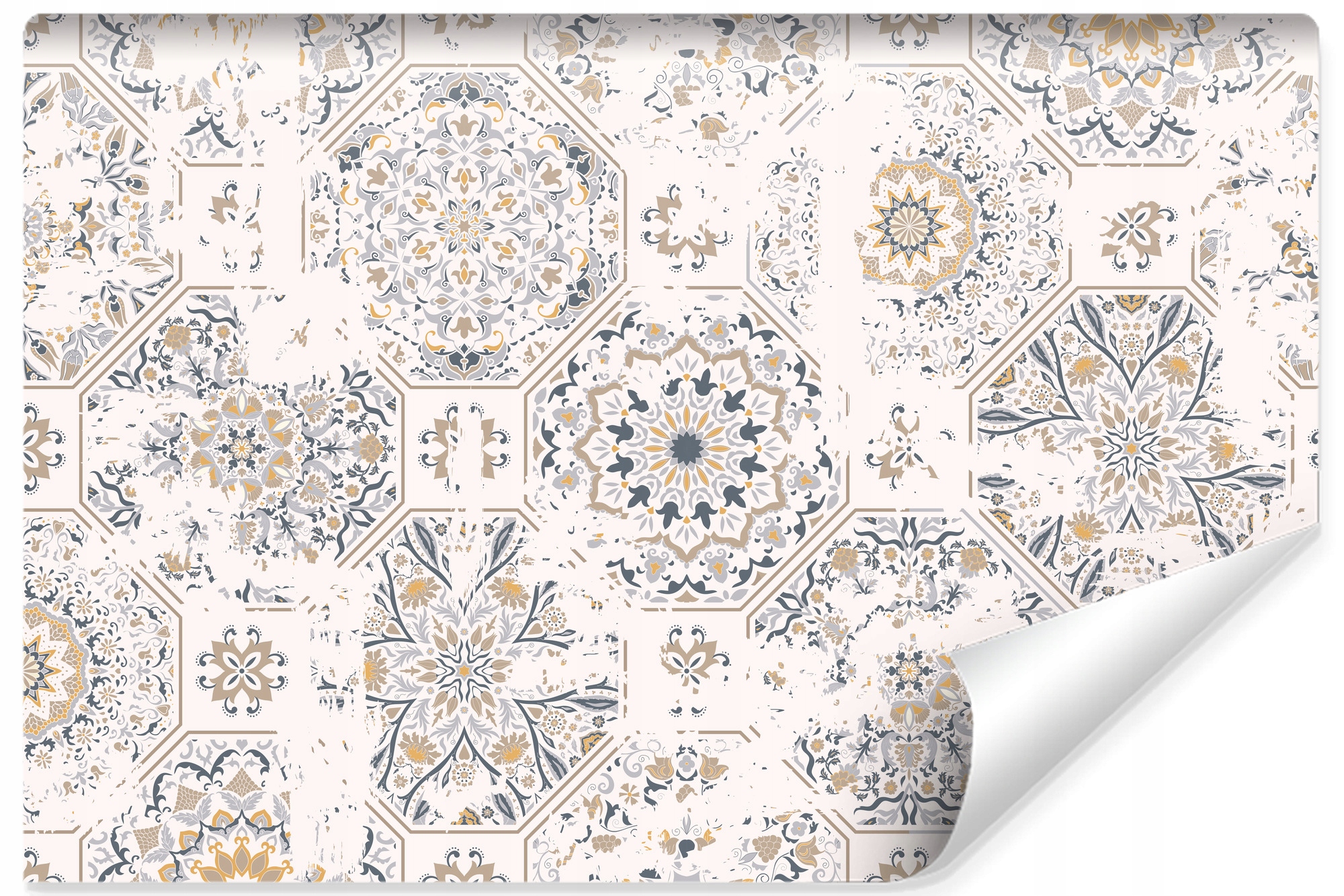 Fototapeta do jídelny Abstraktní vzor Marocké ornamenty 405x270