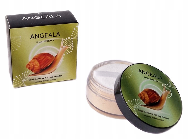 PUDER SYPKI UTRWALAJĄCY do twarzy ANGEALA