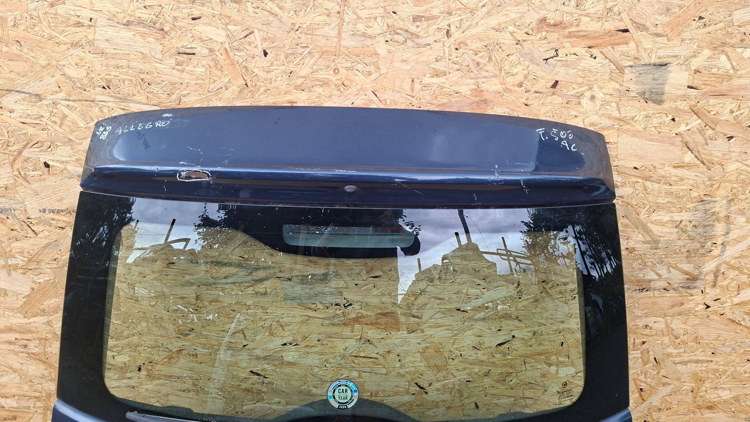 trunk door boot FIAT 500 2007