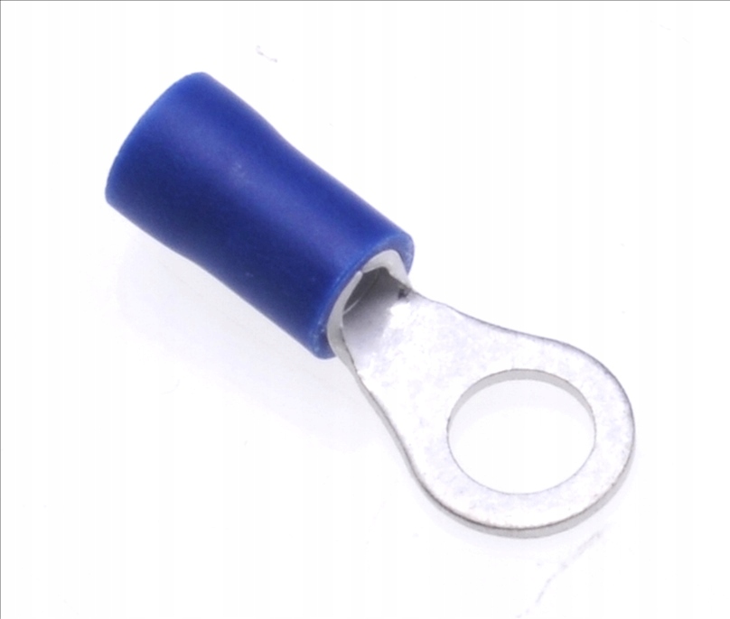 Konektor oczkowy iz. 5,3mm niebieski (przewód do 2mm) RoHS